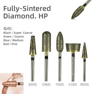 Berlian Sinter Bur Super Kasar Hitam