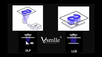 Perbedaan antara printer LCD dan DLP 3D